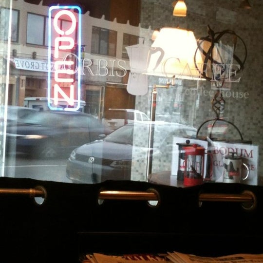 Photo taken at Orbis Caffe by Sam B. on 2/25/2012
