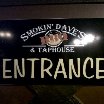Photo taken at Smokin&#39; Dave&#39;s BBQ &amp; Brew by Avery J. on 4/10/2012
