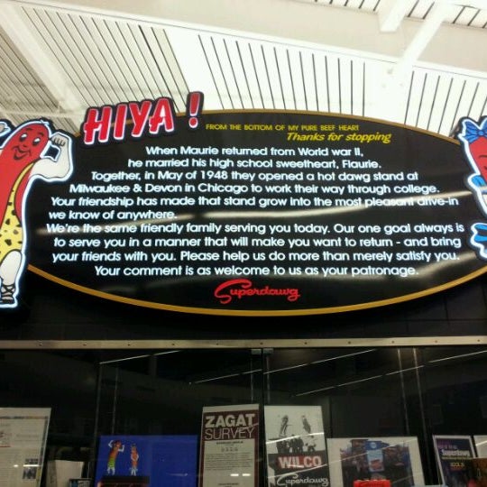 Photo taken at Superdawg Drive-In by Pat D. on 4/18/2012