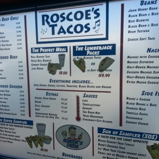 Photo taken at Roscoe&#39;s Tacos by Mitch H. on 8/11/2012