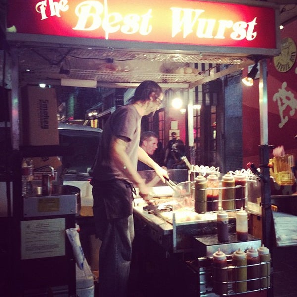 Photo taken at The Best Wurst by Alan F. on 4/22/2012