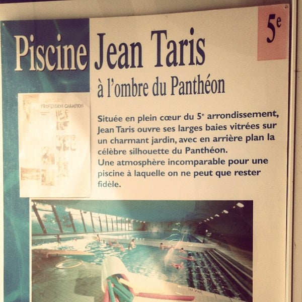 Photos At Piscine Jean Taris Sorbonne 16 Rue Thouin