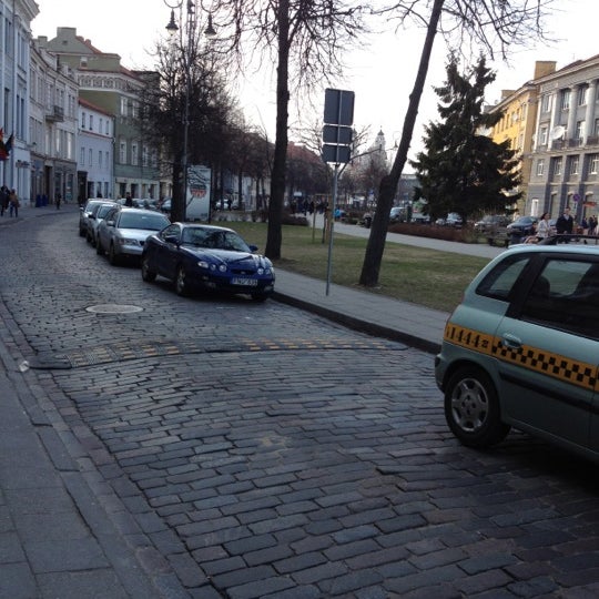 รูปภาพถ่ายที่ Vokiečių gatvė โดย Rimas B. เมื่อ 4/12/2012