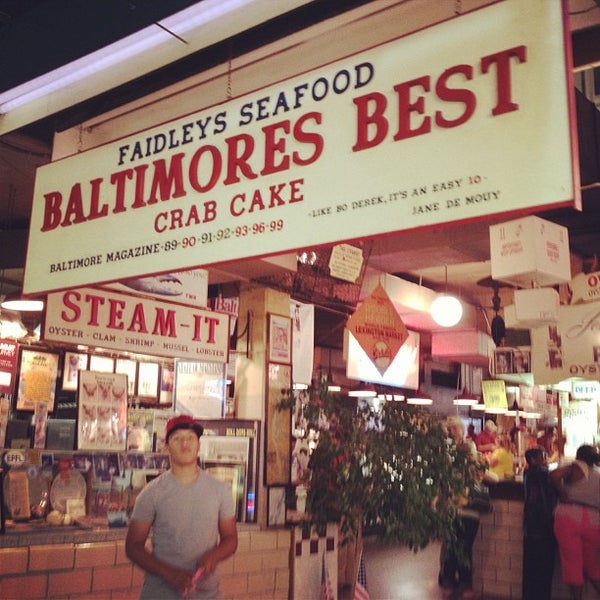 Lexington Market Farmers Market in Downtown Baltimore