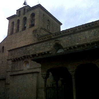 Photo taken at Catedral De Jaca by Luis Z. on 3/17/2012