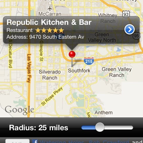 Foto diambil di Republic Kitchen &amp; Bar oleh Watering H. pada 7/10/2012