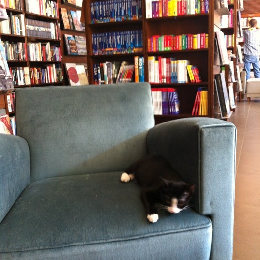 Photo taken at Bookish Store by Hulya on 8/16/2012