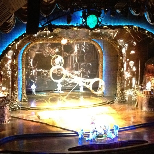 Photo taken at Zarkana by Cirque du Soleil by Sarone K. on 8/25/2012