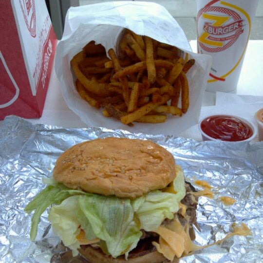 Photo taken at Z Burger by Jason L. on 3/20/2012