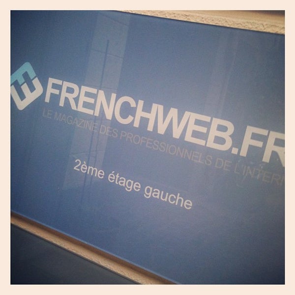 Foto tirada no(a) Frenchweb HQ por Maxime B. em 5/24/2012