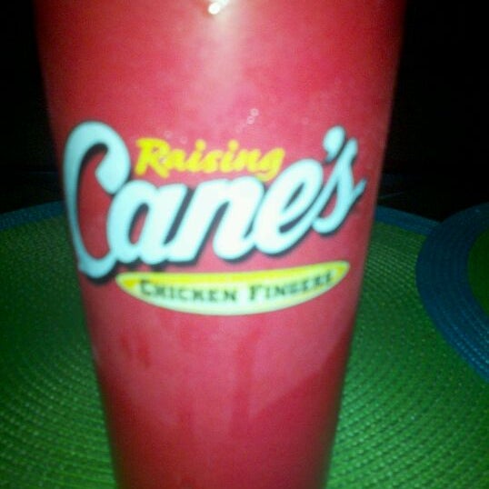 Photo taken at Raising Cane&#39;s Chicken Fingers by Angel B. on 3/31/2012