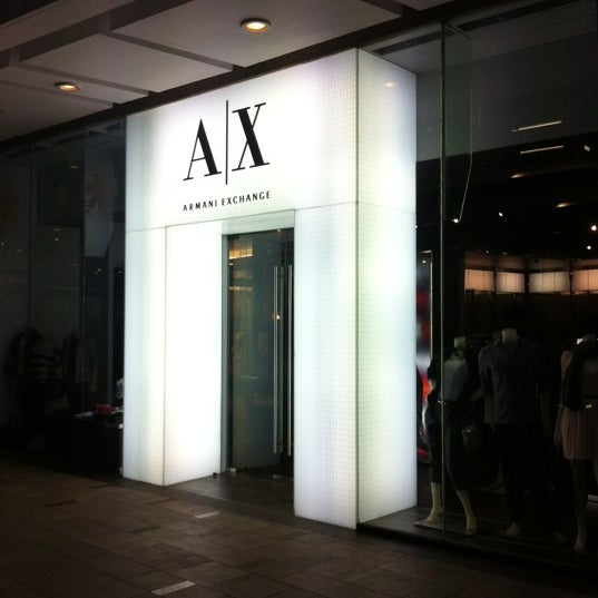 armani exchange boutique
