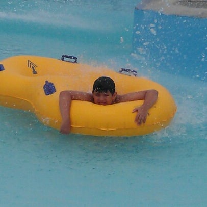Photo taken at Gulf Islands Waterpark by Amy C. on 6/11/2012