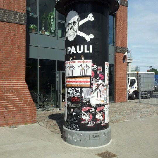 Photo taken at FC St. Pauli Fanshop by Sven H. on 5/18/2012