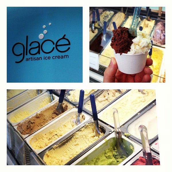 รูปภาพถ่ายที่ Glacé Artisan Ice Cream โดย Jeff P. เมื่อ 6/24/2012