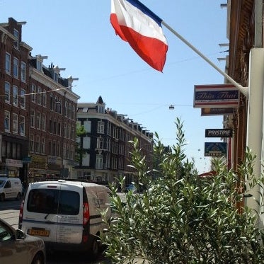 easy to find ! The french flag hangs out ;-)
