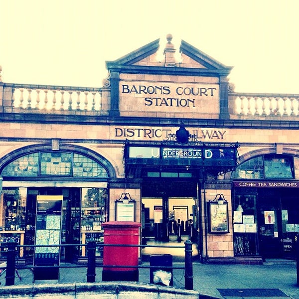 Barons Court London Underground Station Hammersmith and Fulham 17