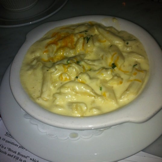 Get the mac and cheese if you have a craving for penne in alfredo sauce.