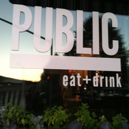 Photo taken at PUBLIC eat+drink by Megan K. on 8/18/2012