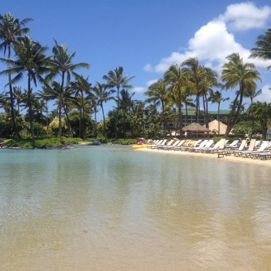 5/25/2012 tarihinde James B.ziyaretçi tarafından Grand Hyatt Kauai Salt Water Lagoon'de çekilen fotoğraf