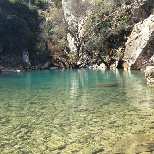 Photo taken at Cueva del Gato by Juan carlos C. on 3/11/2012