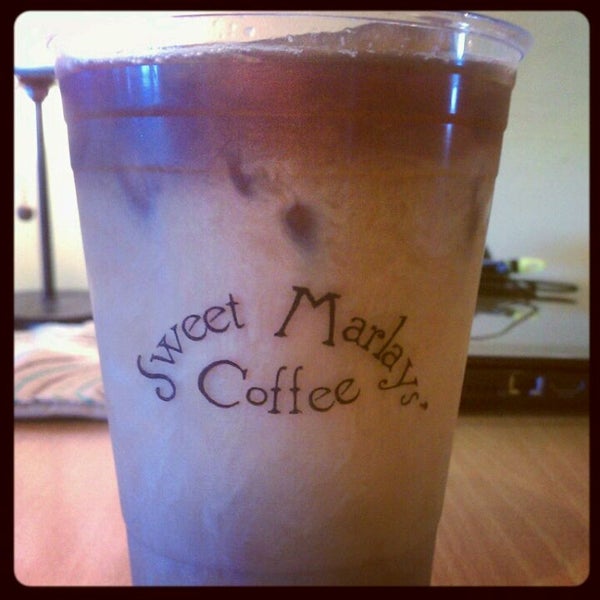 Photo taken at Sweet Marlays&#39; Coffee by Yvette B. on 4/17/2012