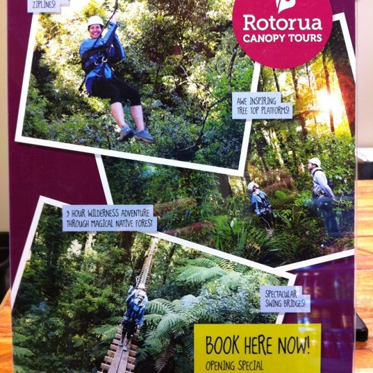 Foto scattata a Rotorua Canopy Tours da Adrian H. il 8/19/2012