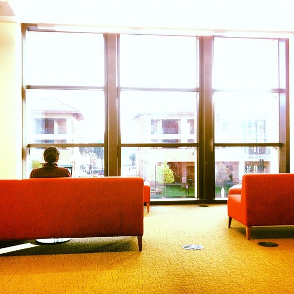Photo taken at Bass Center &amp; GSB Library by Tim S. on 2/14/2012