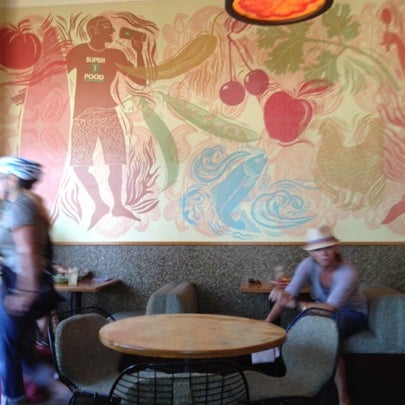 Photo taken at SuperFood Cafe by Paul on 8/15/2012