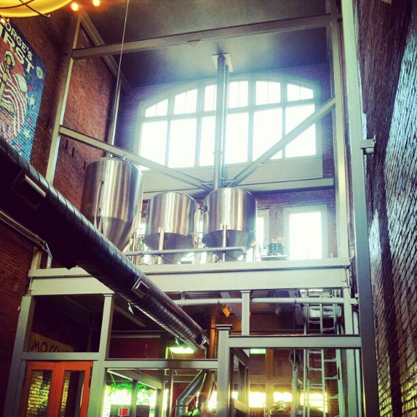 Photo taken at Marietta Brewing Company by Jeff M. on 4/12/2012