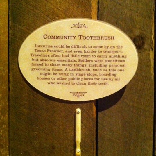 Photo taken at Frontier Texas! by Kristine H. on 3/21/2012