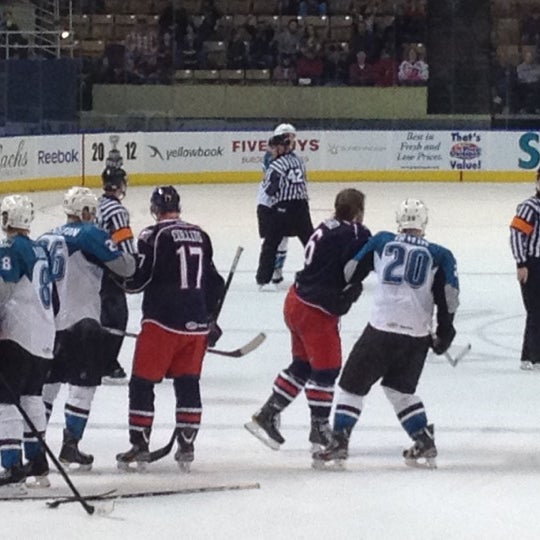 Photo taken at Worcester Sharks by Jaybo M. on 4/1/2012