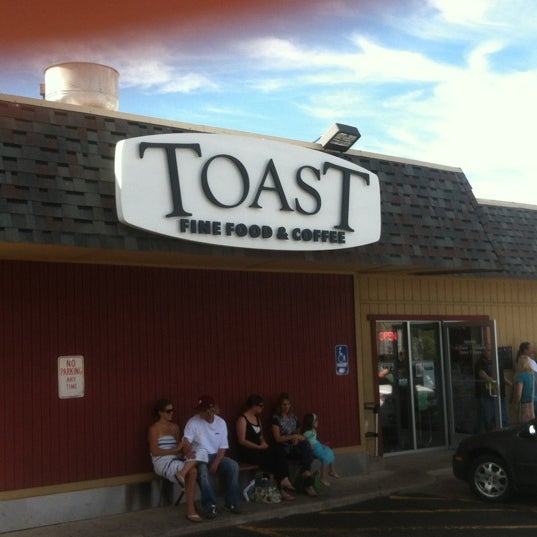 Photo taken at Toast Fine Food &amp; Coffee by Tom O. on 9/2/2012