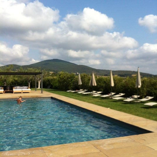 Photo taken at Locanda Rossa Resort Capalbio by Alexander O. on 7/6/2012