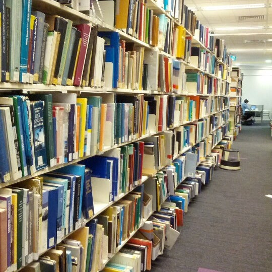 Photo taken at UTS Library by Matthew W. on 8/25/2012