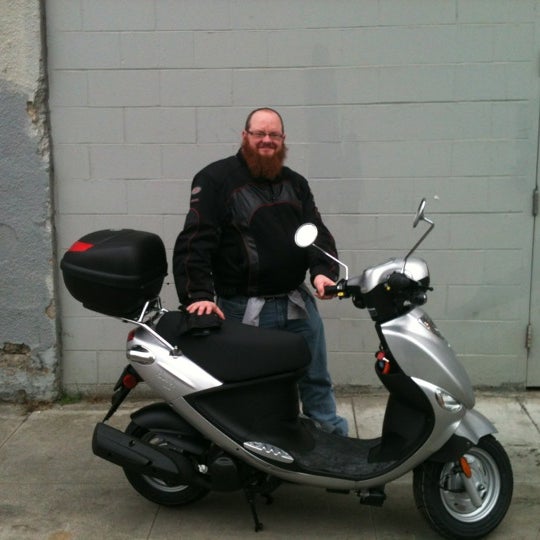 Photo taken at San Francisco Scooter Centre by Christopher F. on 3/10/2012