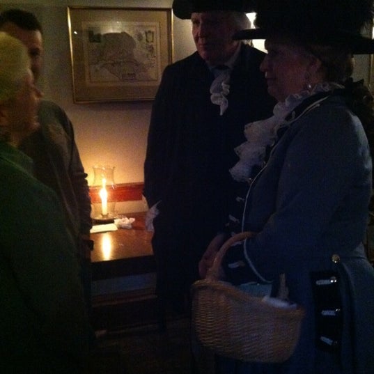 Photo taken at Gadsby&#39;s Tavern Museum by Kelly C. on 2/19/2012