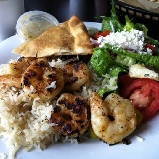 Photo taken at Taziki&#39;s Mediterranean Cafe -  Huntsville by Belinda T. on 4/26/2012