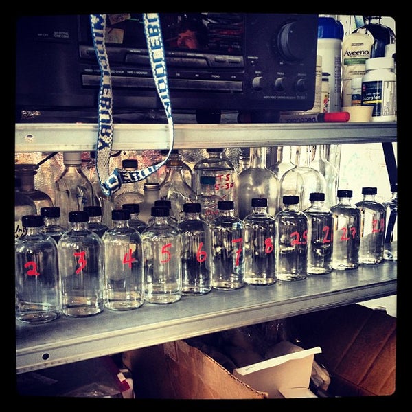 Photo taken at Industry City Distillery by Tikva M. on 4/8/2012