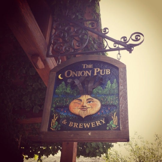 Photo taken at The Onion Pub and Brewery by Jennifer K. on 7/21/2012