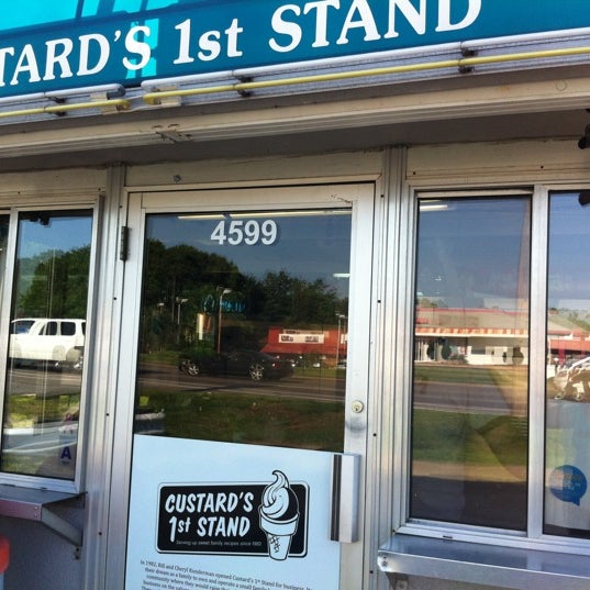 Photo taken at Custard&#39;s 1st Stand by Anne K. on 5/15/2012