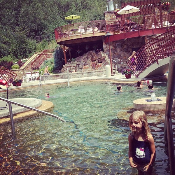 Photo taken at Old Town Hot Springs by Christina B. on 7/4/2012