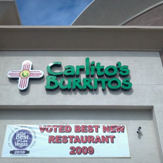 Снимок сделан в Carlito&#39;s Burritos пользователем Andrew M. 8/16/2012