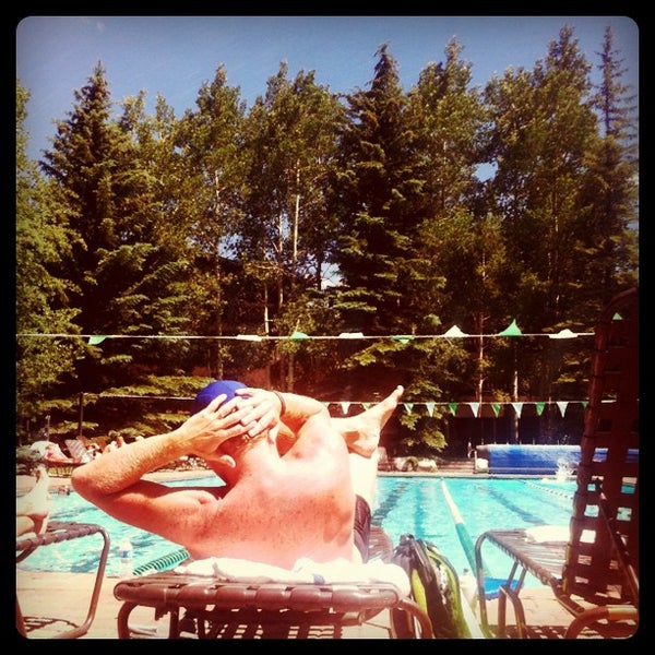 Photo taken at Vail Racquet Club Mountain Resort by Charlotte E. on 6/23/2012