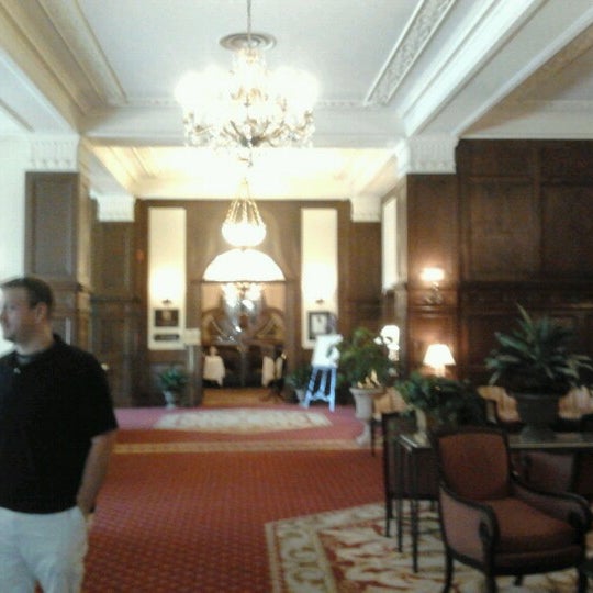 Photo taken at The Yorktowne Hotel by Earl H. on 9/9/2012