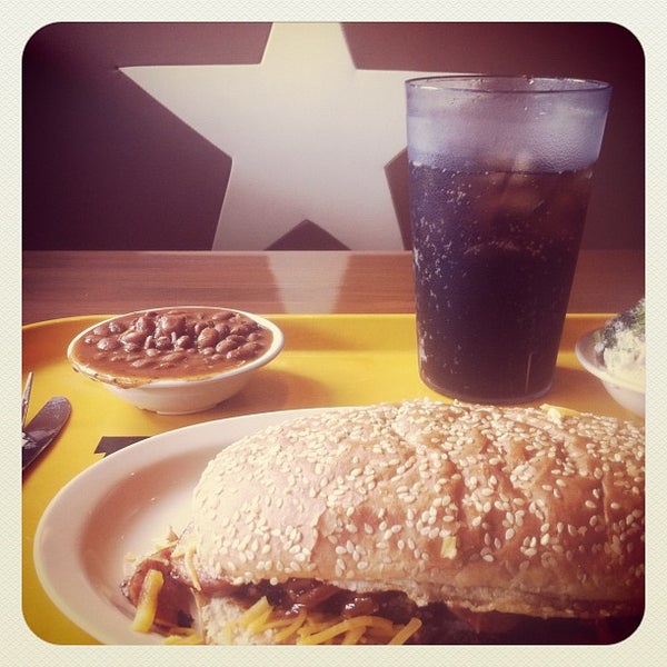 Photo taken at Dickey&#39;s Barbecue Pit by Chris L. on 3/7/2012