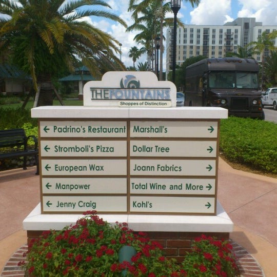 The Fountains Shopping Center Plantation, FL