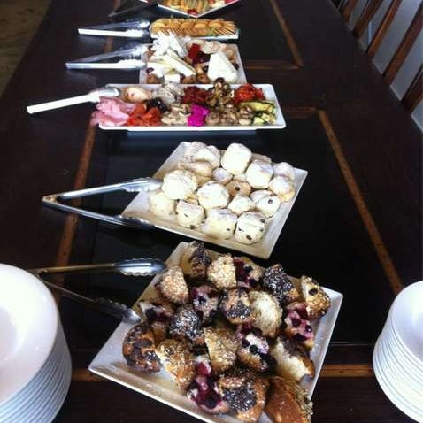 Afternoon tea function at Two Monks Cafe