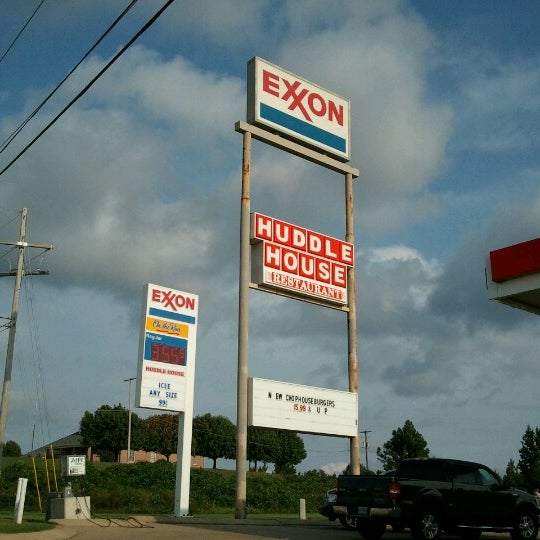 Exxon Fuel Station in Grenada