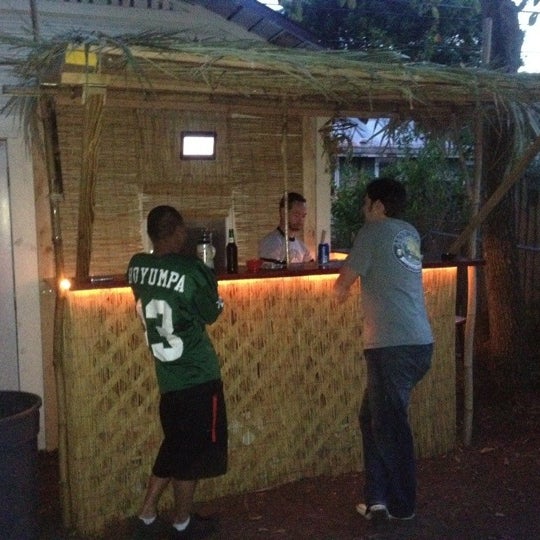 Photo taken at Jason&#39;s Tiki Bar by Asmir Z. on 4/15/2012